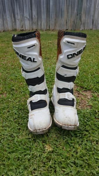 O'Neal motorcross boots size 7 US