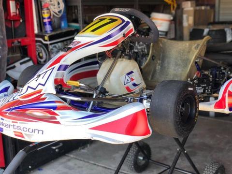 IMMACULATE ROTAX 125cc ARROW X1 with MICHRON 4 LAP TIMER