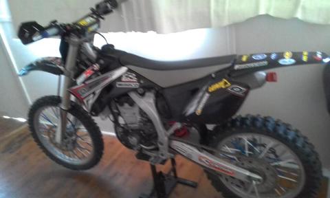 2008 yzf450 bored out