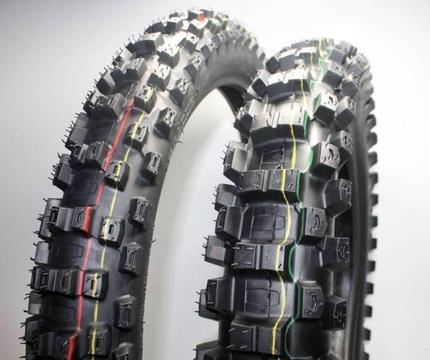 Dirt Bike Tyre ENDURO and Motocross Tyres 110/90-18 and 80/100-21