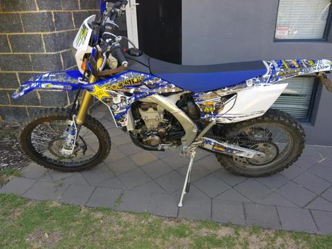 2014 Yamaha WR450 fuel injected 1590klms