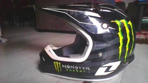 brand new monster army motocross helmet
