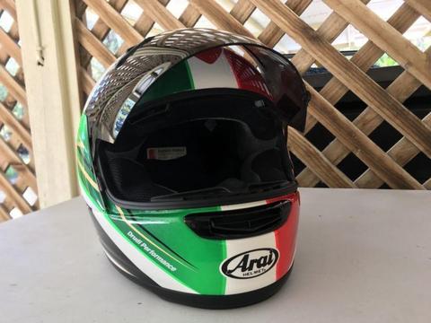Arai Ducati motorcycle helmet