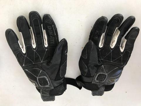 Ducati motorcycle gloves