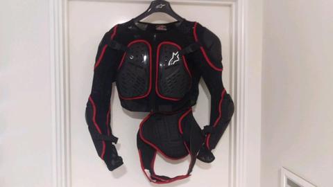 Alpinestars tech series body armour. Adult XL