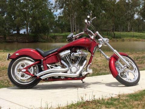 Custom Harley Chopper American Ironhorse
