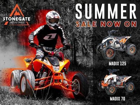 Quality Quad Buggy Dirt Bike From $999 - 12 month Interest Free*