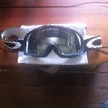 Oakley motorbike goggles