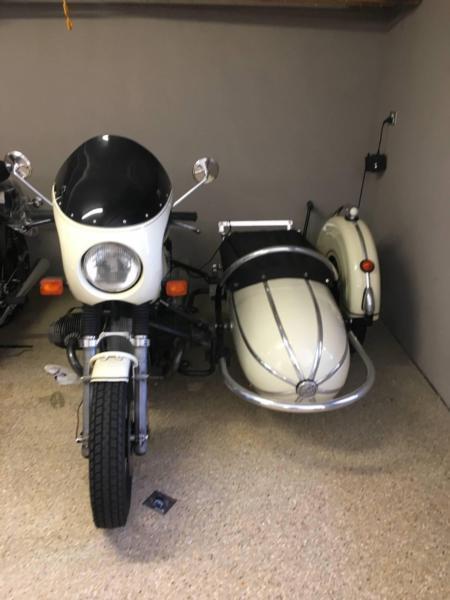 BMW R100'S AND SIDE CAR (1977)