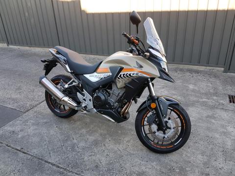 2016 Honda CB500x, low kms, RWC, Learner approved