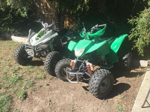 ATV quadbikes