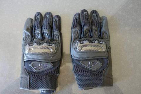 motorcycle gloves, alpine stars