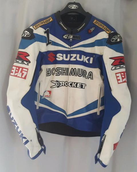 Joe Rocket Suzuki GSX-R leather jacket