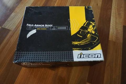 ICON Field Armor Boots 9.5