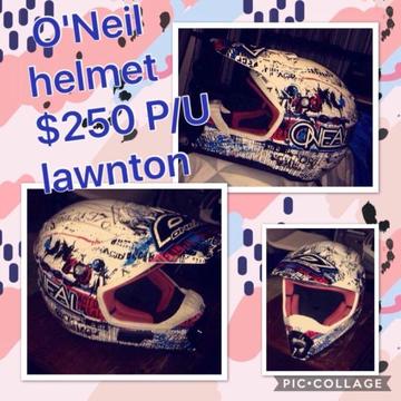 O'Neil motor bike helmet