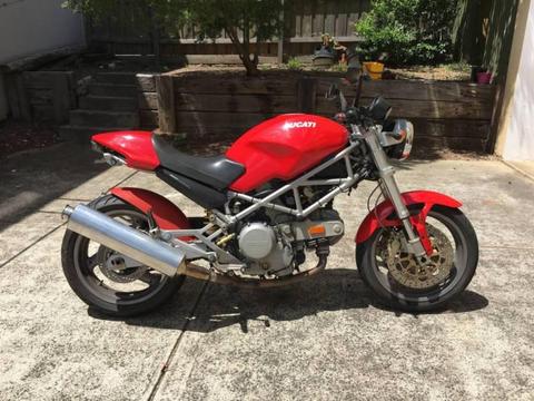 Customised Ducati Monster 400cc LAMS approved plus Accessories!