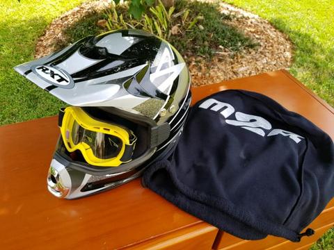 RXT Motorbike Bike Helmet Size M