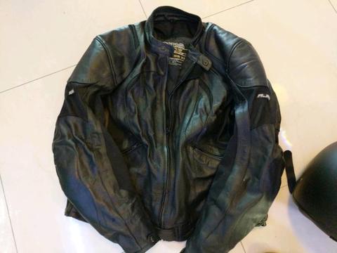RJAYS genuine leather moto jacket