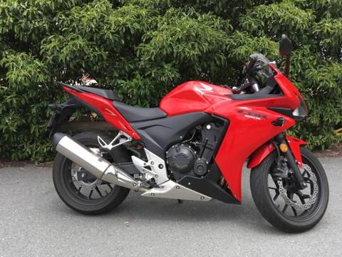 2014 HONDA CBR500R - ONLY 4,300 KM - LAMS LEARNER APPROVED
