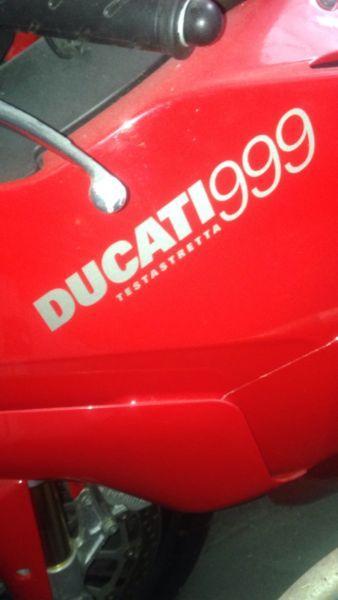 Ducati 999 very low kms
