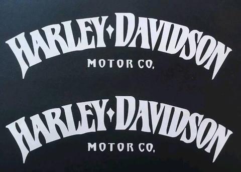Harley Davidson Sticker Set FREE POSTAGE