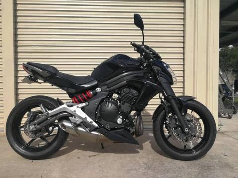 2012 Kawasaki ER6n ABS 650cc Black - LAMS Approved or Delimited