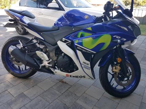 2016 yamaha r3 movistar Lams approved motorbike with Abs
