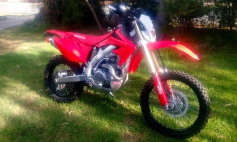 2014 CRF450X AS NEW 93K'S