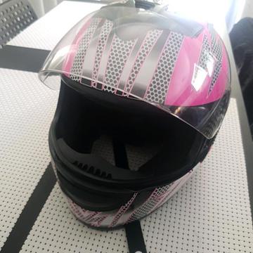 Large Pink Helmet, looking to swap for a smaller sized helmet
