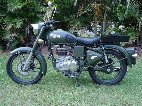2017 ROYAL ENFIELD CLASSIC 500, AS NEW