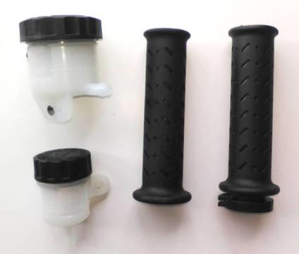 Triumph Tiger Sport Brake Reservoirs and Grips