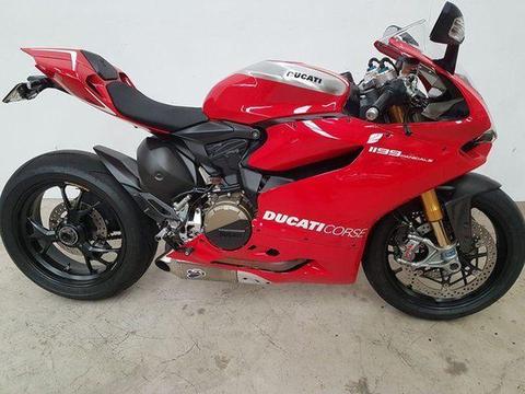 2013 Ducati 1199 Panigale R 1200CC 1198cc