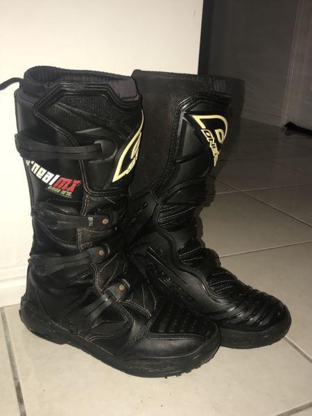 O'neal moto boots - US size 11 - near new