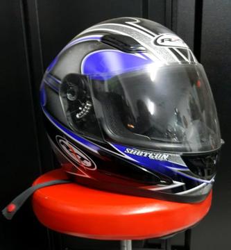 Motorcycle Helmet 'Shotgun Designs' Size L