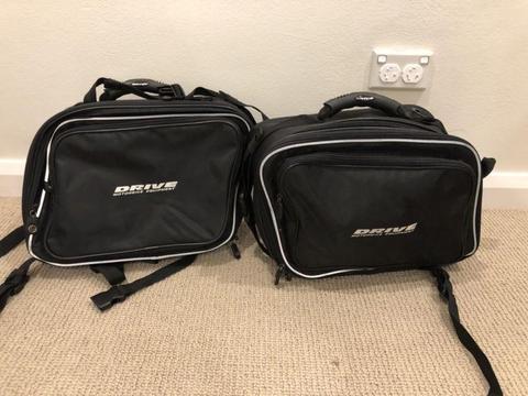 Motor bike side bags
