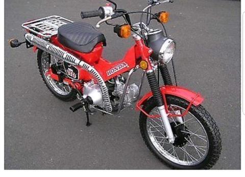 Honda CT 110 postie bike