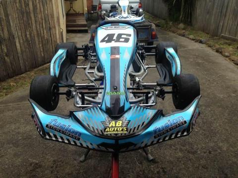 Arrow x3 go kart chassis