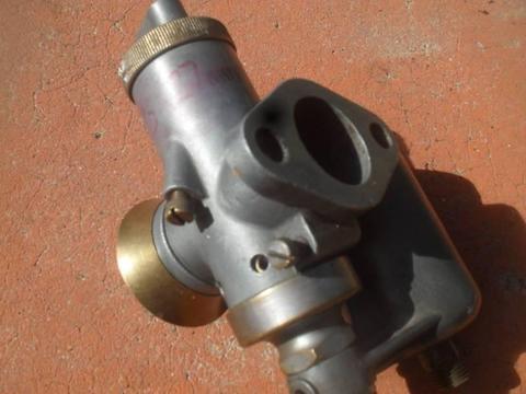 BSA M20 AMAL CARBURATOR 27MM BRASS PARTS FITTED RUNNING