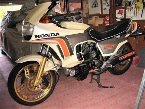 HONDA CX500 TURBO 1982 - CLASSIC MOTORCYCLE