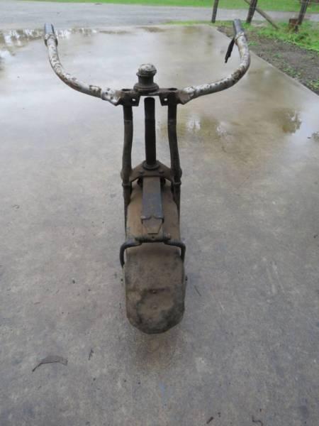 Indian 1920's front fork assembly