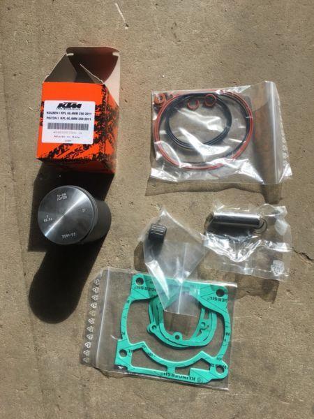 2011 Ktm 250 2 stroke piston kit