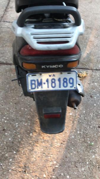 Kymco vibe 50cc, 15000km, rego until 18/07/2019. Helmet included