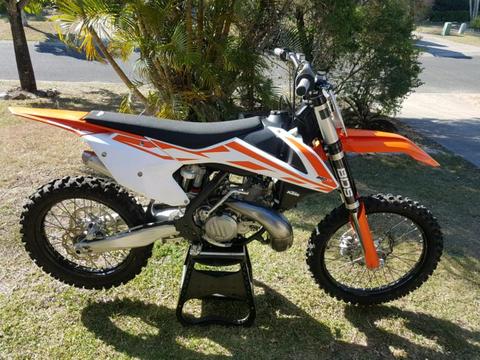 2017 KTM 250SX 2 Stroke Motorcross Bike 9.6hrs