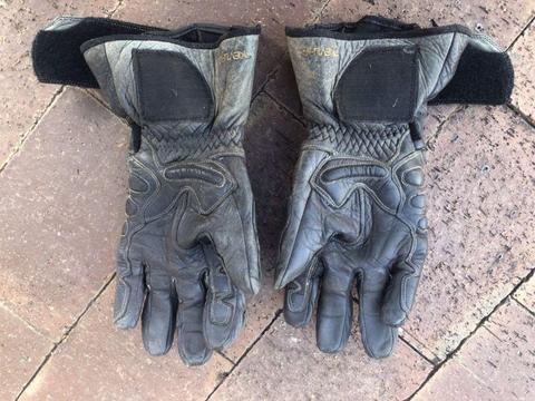Teknic Carbon Motor cycle gloves