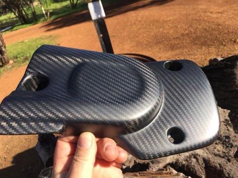 BUELL XB carbon fibre pulley cover