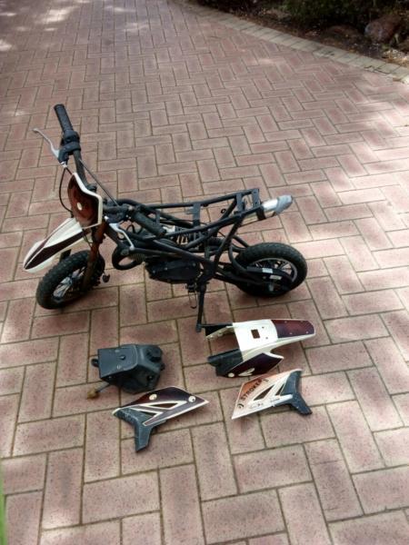50cc stroker and razor electric scooter