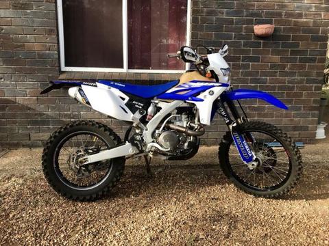 2012 Yamaha Wr450f light adventure in mint condition