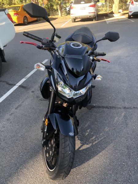 Kawasaki z750 rego feb 2019 service done