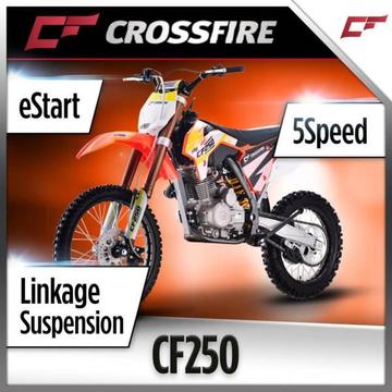 BRAND NEW Crossfire CF250 250cc Dirt Bike 19/16