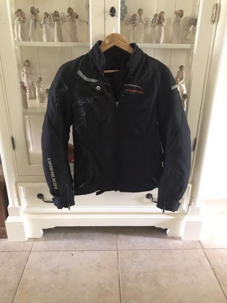 Women's dririder motorbike jacket size small 10